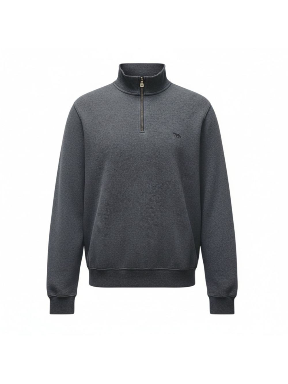 RODD & GUNN Men's 100% Australian Cotton Quarter Zip Long-Sleeve Gray Sweater XL